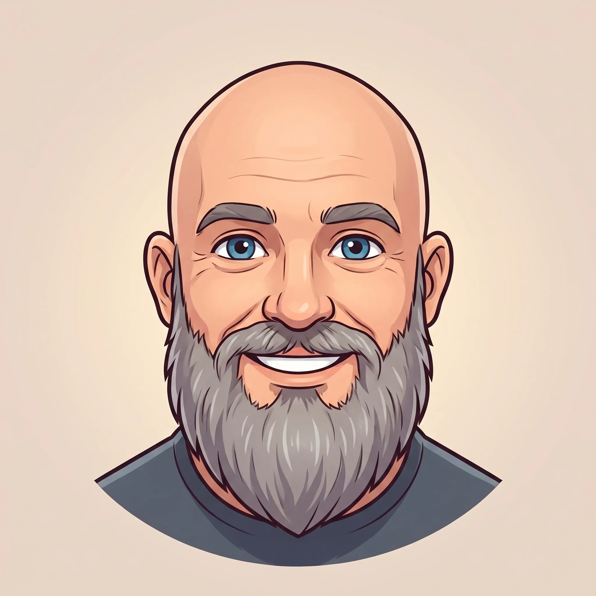 Illustrated portrait of Jason Hartley